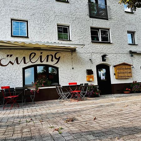 Alpenmotel Saeuling Pinswang Bagian luar foto